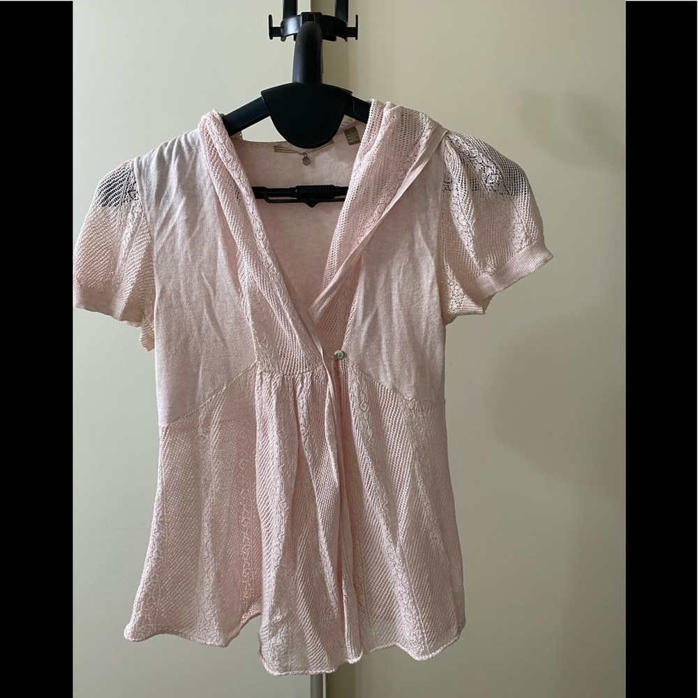 Knotted & Knitted cardigan/top.   Anthropologie.